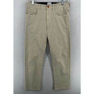 PT05 Pants Mens 32 Cinquetasche Torino 5 Pocket Chino Stretch Cotton Beige